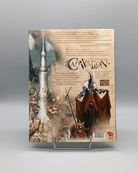 JDR La Cité Franche Cadwallon - Manuel Des Joueurs VF - Édition Racham 2006