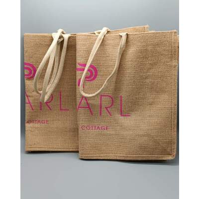 Sacs en Jute Publicitaire Le Pearl luxury Cottage