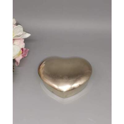 Boîte à Bijoux Coeur en Laiton