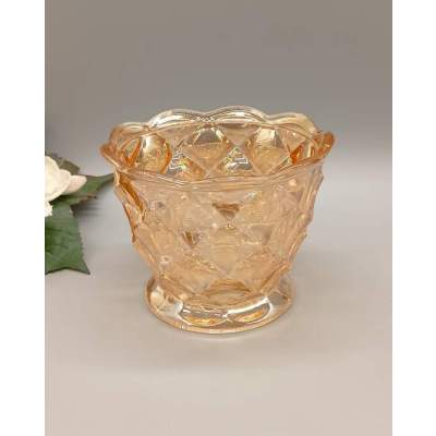 Bonbonnière en Verre Irisé 1970
