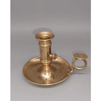 Bougeoir à Main en Laiton