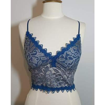 Brassière Lingerie Crop Top Dentelle
