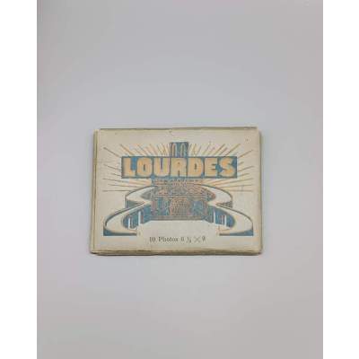 Carnet de 10 Photos de Lourdes Vintage