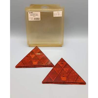 Triangle Catadioptre Rouge X 2