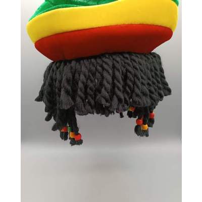 Bonnet Rasta avec Dreadlocks