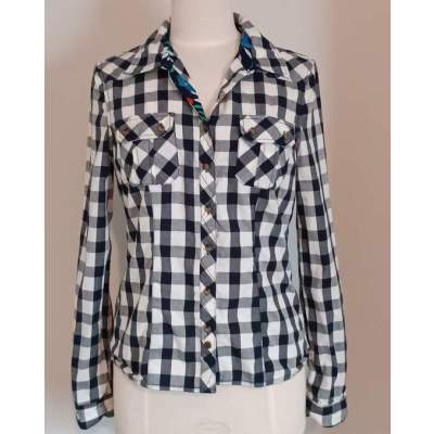 Chemise Femme à Carreaux LolaLiza T 36