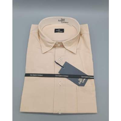 Chemise Homme GAC Uni Beige