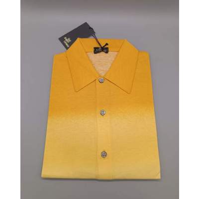 Chemise Homme GAC Jaune Dégradé