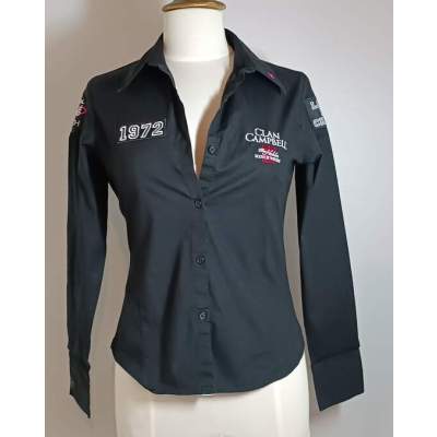 Chemise Staff Femme Discothèque "La Clé des Chants" Vintage