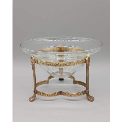 Coupe Verre sur Pied Laiton