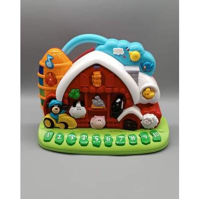 Jouet Ma Ferme Educative Bilingue Chicco