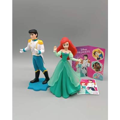 Figurines Ariel et Prince Eric Disney Maxi Kinder Surprise 2026