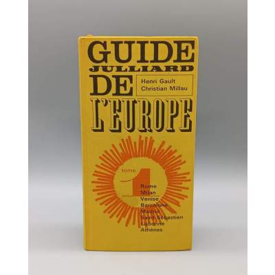 Guide Julliard de l'Europe 1964 Gault & Millau