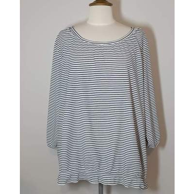 Top Blouse Haut Femme Rayé Overzize John Baner