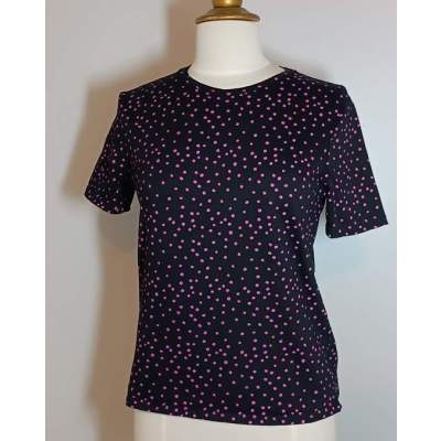 T-Shirt à pois Femme Mango Taille M