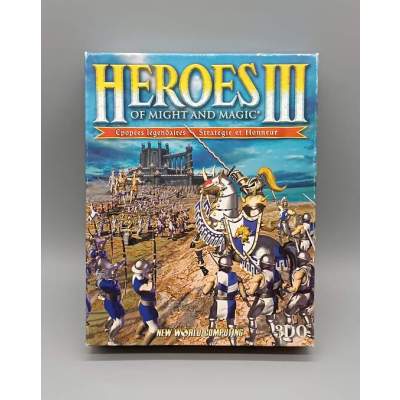 Jeu PC 3DO Big Box Heroes of Might and Magic III UbiSoft VF 1999
