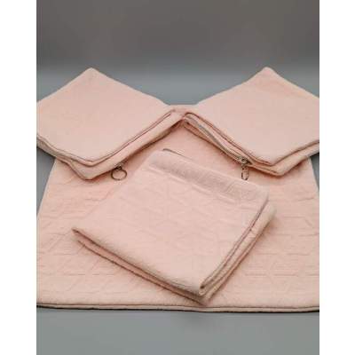 Housses de Coussin Tissage Gaufré