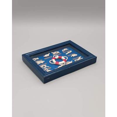 Cadre ou Tableau représentation de Nœuds Marins