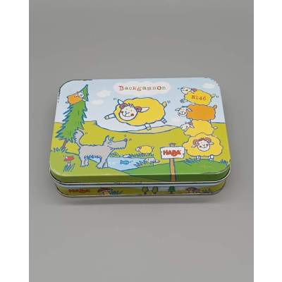 Jeu Backgammon Loups et Moutons N°46 Haba