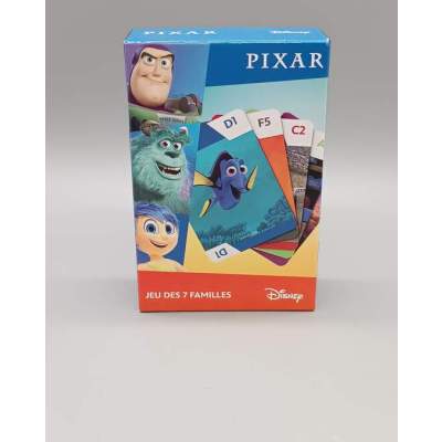 Jeu de 7 Familles Pixar Disney