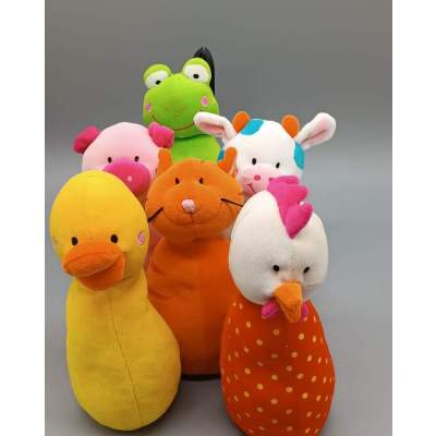 Jeu de quilles en tissu lilliputiens