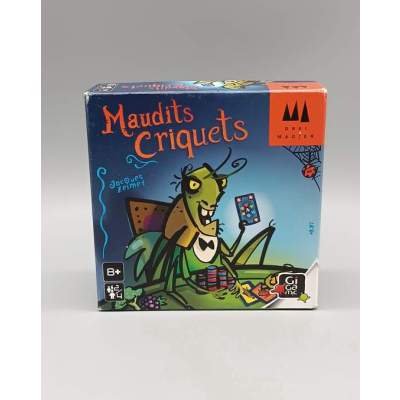 Jeu de Cartes Maudits Criquets de Gigamic