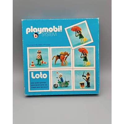 Jeu de Loto Playmobil System Vintage 1974