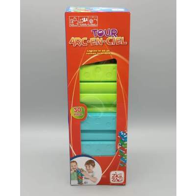 Jeu Tour Infernale Arc-En-Ciel Zig Zag