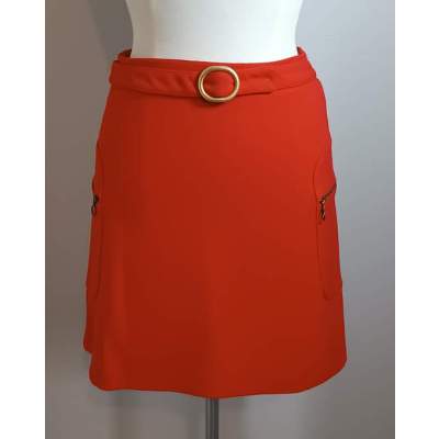 Jupe Trapèze Rouge Promod