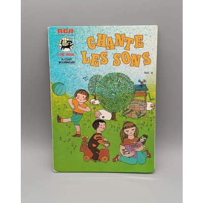 Livre-Disque Chante les Sons Vol 4 RCA A.Colin Bourrelier