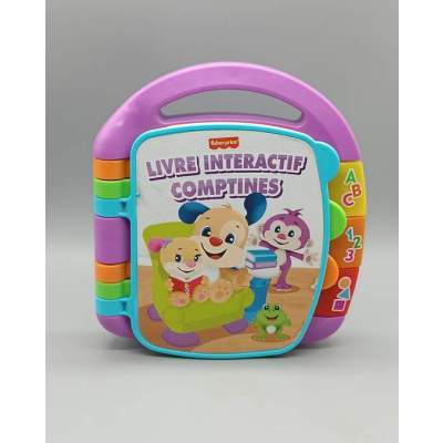 Livre Interactif Comptines Musical Fisher Price