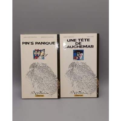Pin's Panique et Une Tête de Cauchemar