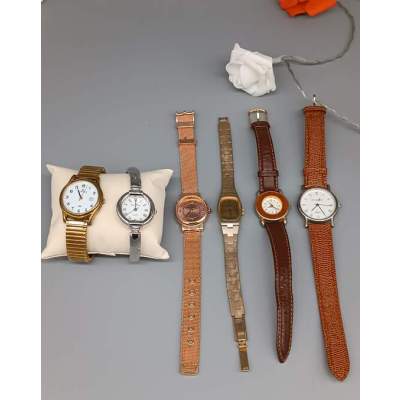 Lot de 6 Montres Femme Vintage