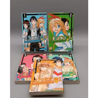 Manga Nisekoi Amours, Mensonges & Yakuzas ! Tomes 1 à 5