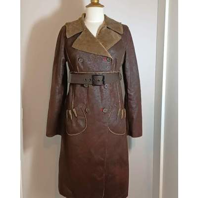 Manteau Long Femme Cop Copine T 40