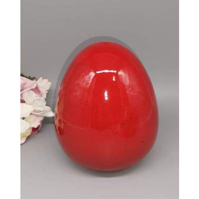 Oeuf Décoratif Rouge