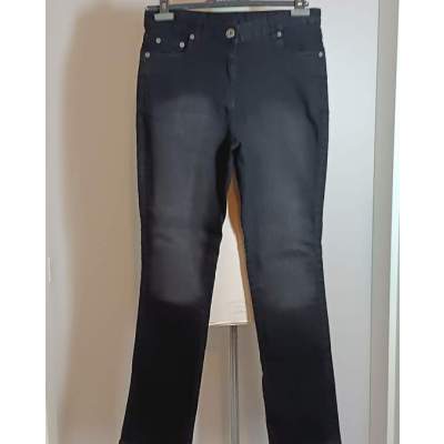 Pantalon Jeans Femme Noir Whak's Taille 40