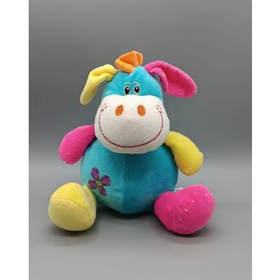 Peluche Âne Multicolore Marque Sandy