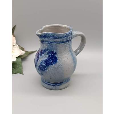 Pichet en Grès d'Alsace Bleu et Gris
