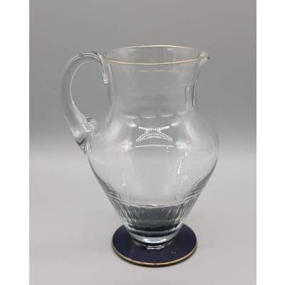 Pichet ou Cruche en Verre Vintage
