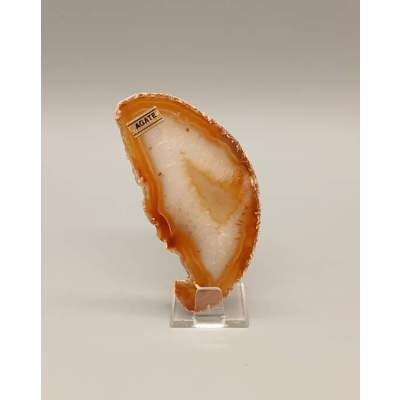 Tranche d'Agate sur Pied