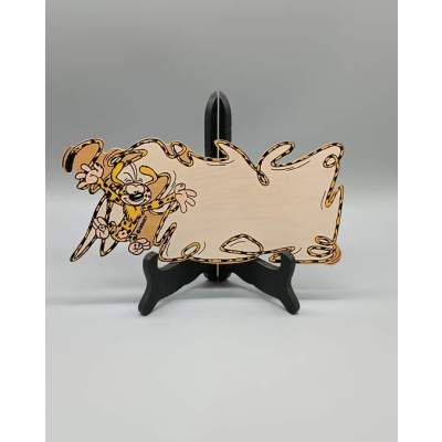 Plaque Bois Décorative Marsupilami Disney