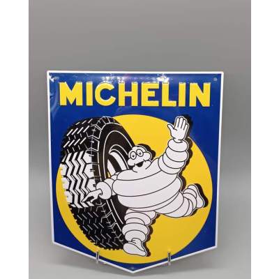 Plaque Tôle Bibendum Michelin