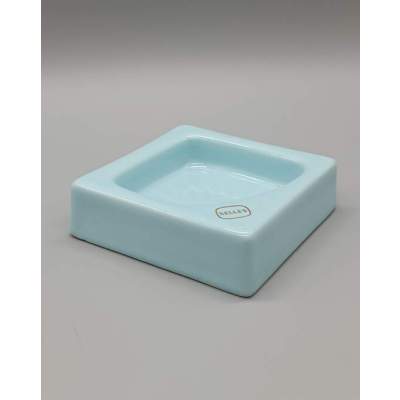 Porte-Savon Céramique Forme douche SELLES Bleu