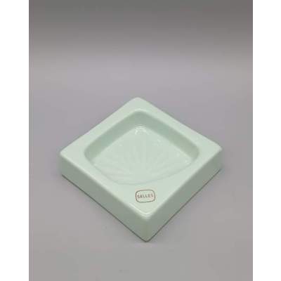 Porte-Savon Céramique Forme douche SELLES Vert
