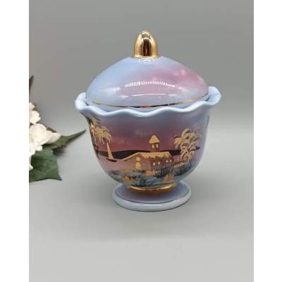 Magnifique Pot Céramique Italie Vintage