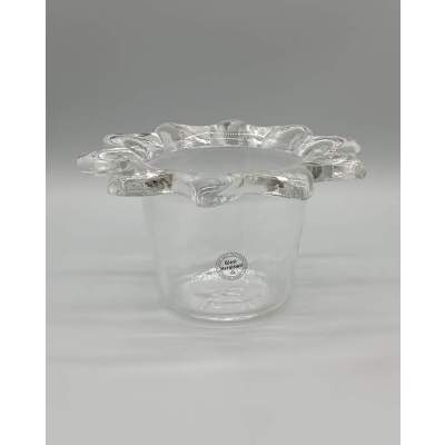 Vase en Verre Glasi Hergiswil de Roberto Neiderer