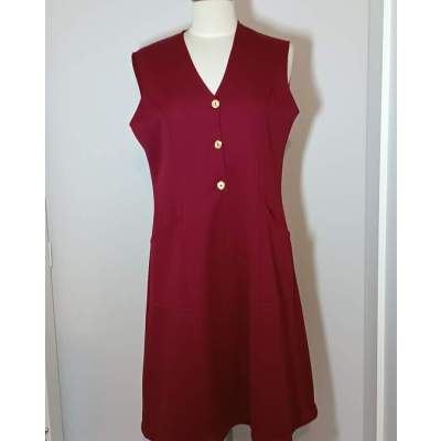 Robe Chasuble Bordeaux Vintage