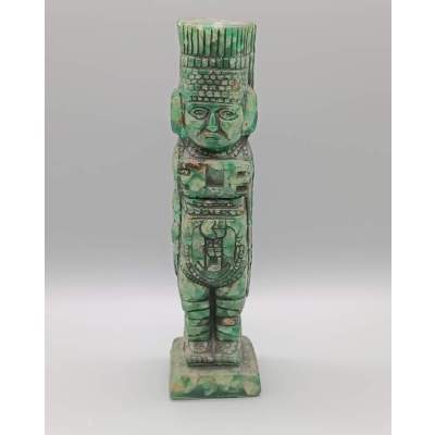 Sculpture en Pierre Indigène Maya