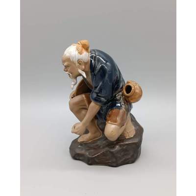 Statuette Guerrier Chinois Wan Jiang